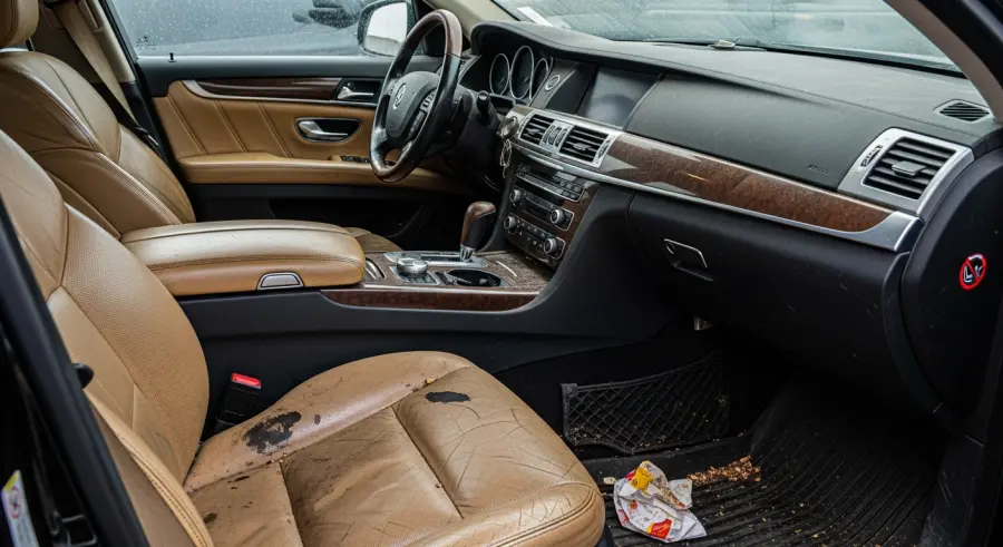 Interior Detail - Before detailing