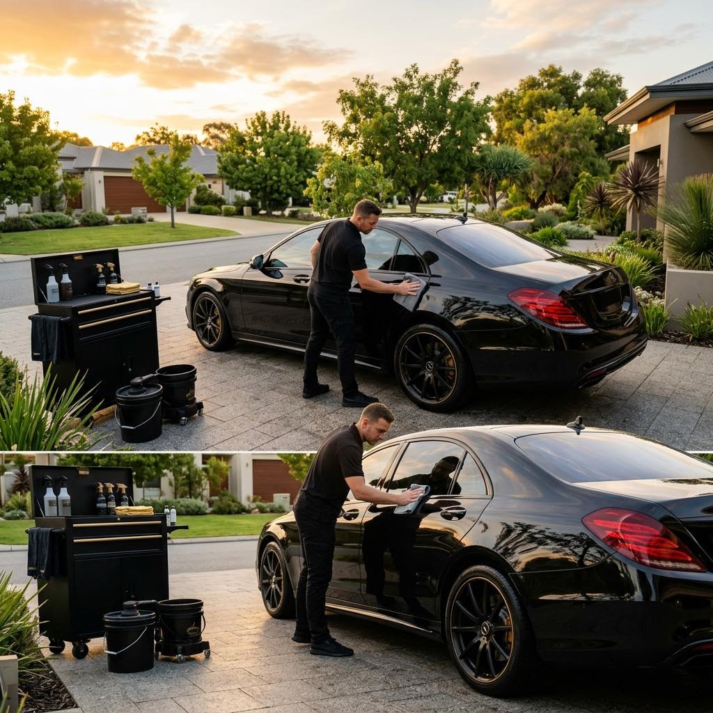 The Best Time of Day to Book Mobile Detailing in Perth Summer Heat