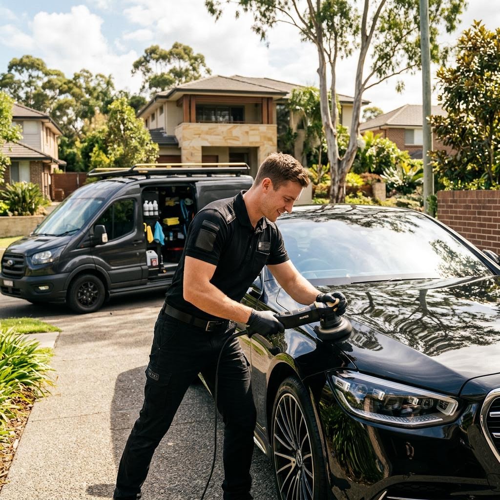 Car Detailing in Landsdale, Darch and Madeley: Your Driveway, Our Gear