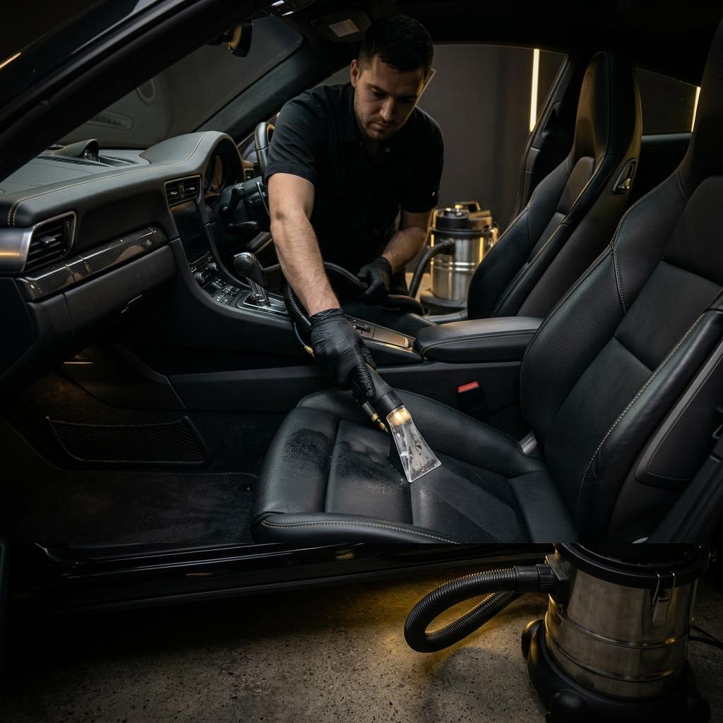 Car Interior Sanitising: What a Deep Clean Actually Removes From Your Family Car